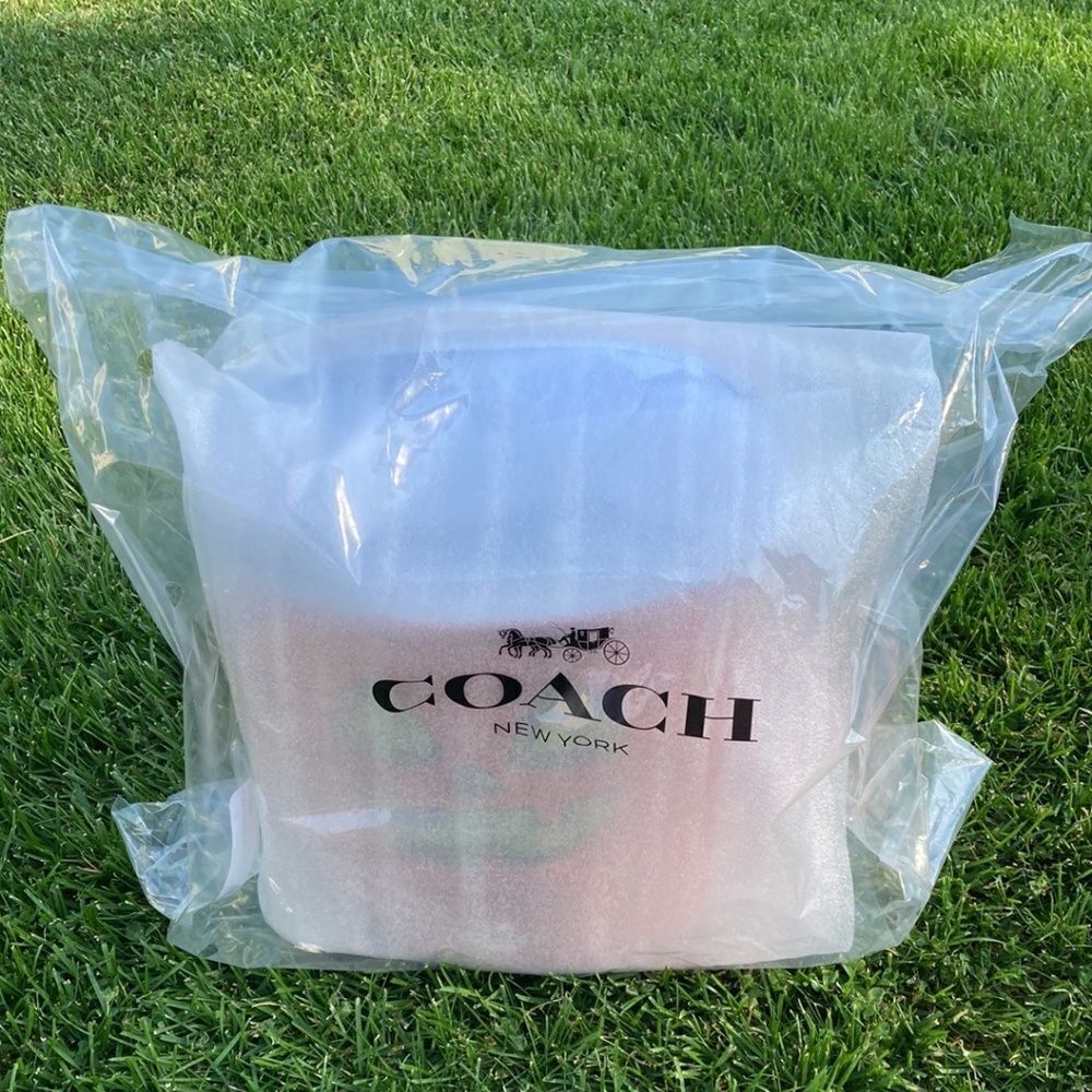 Trick Or Treat Bucket In Signature Canvas With Halloween Graphic Purse Handbag - Picture 6 of 6